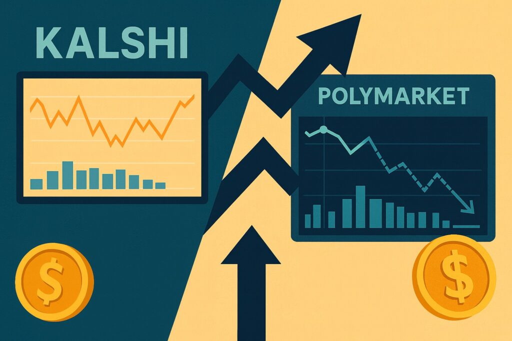 Kalshi has surpassed Polymarket in weekly trading volume.