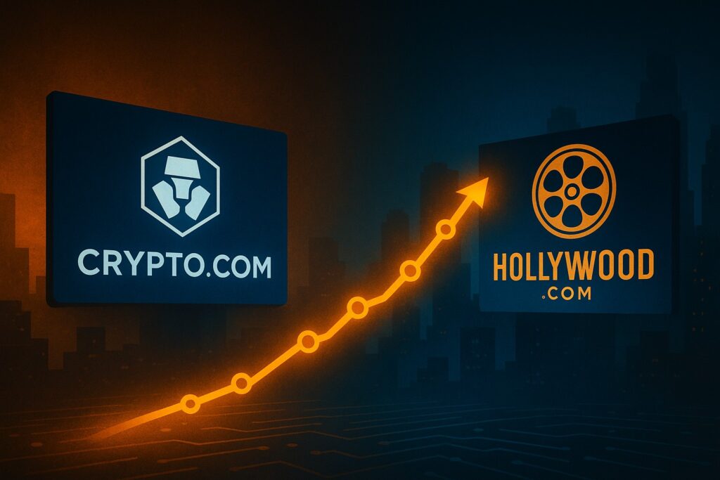 Crypto.com and Hollywood.com partner up on entertainment event contracts.