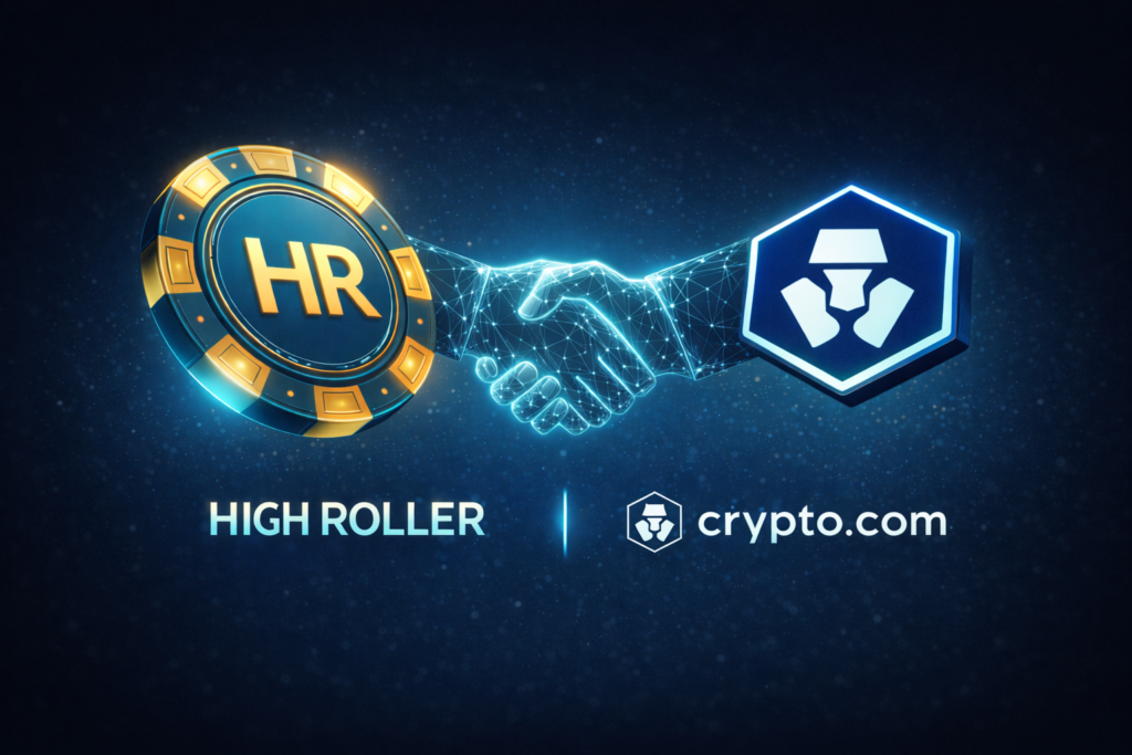 Crypto com partners with High Roller