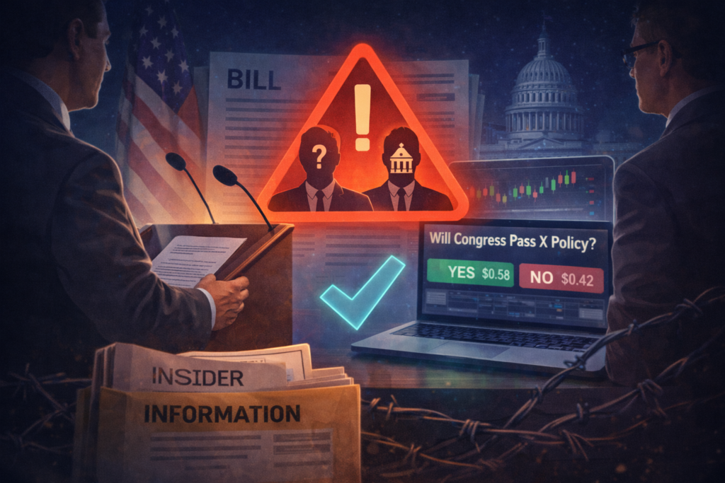 Lawmaker Proposes Insider Trading Ban Bill for Prediction Markets
