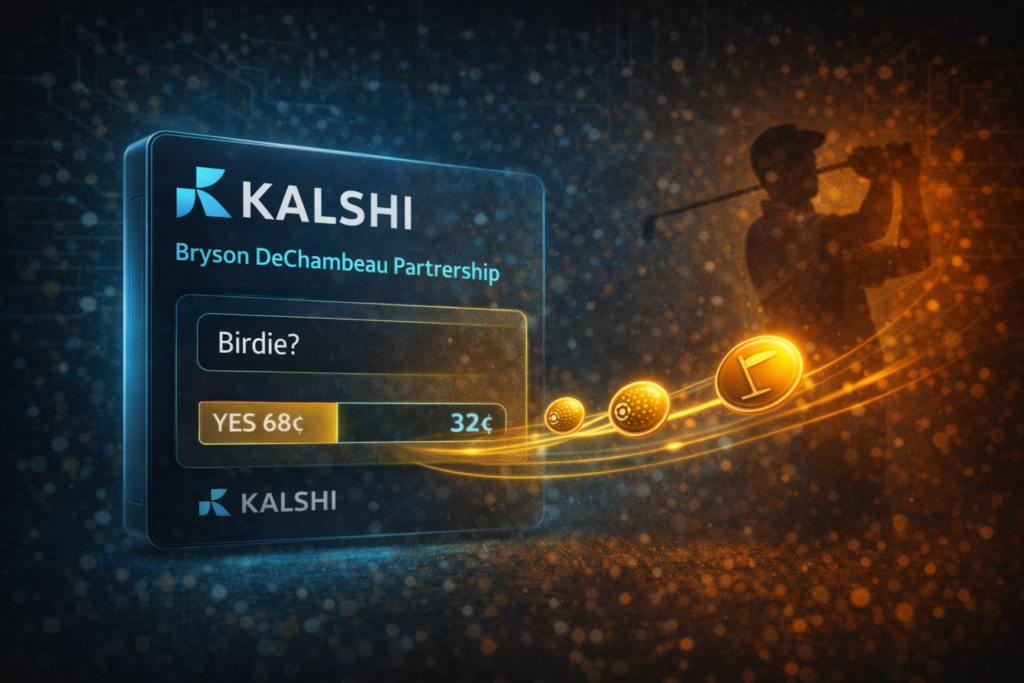 Kalshi signs Bryson Dechambeau