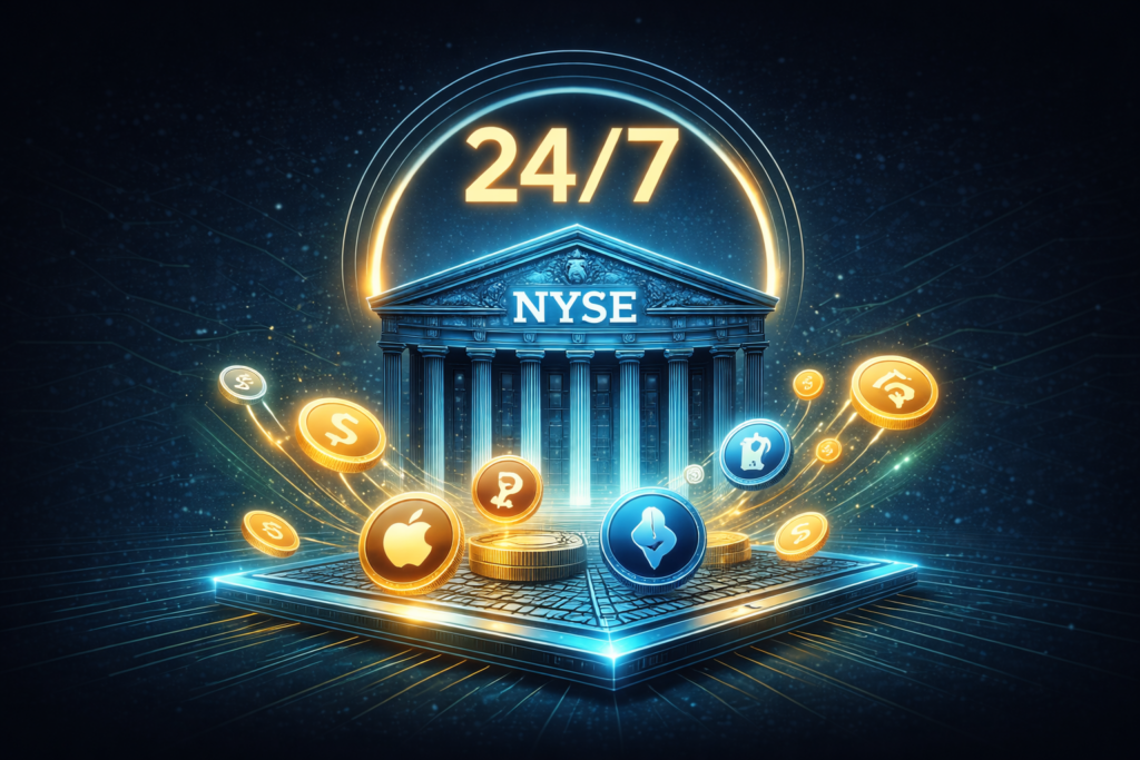 NYSE to launch tokenized stock trading