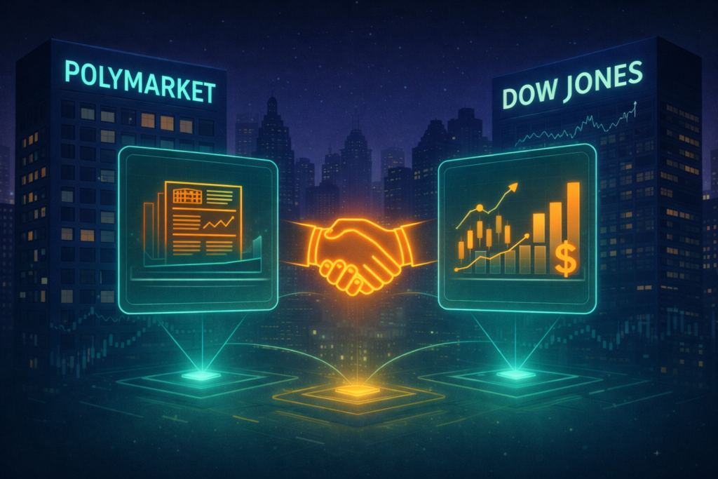 Polymarket partners with Dow Jones
