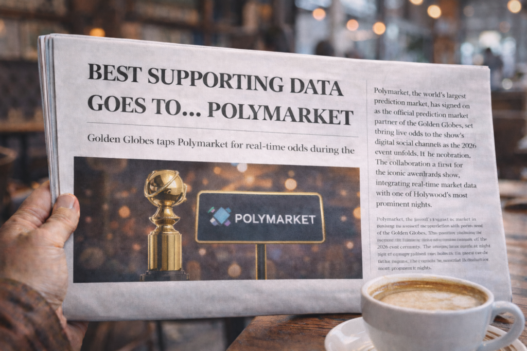 Polymarket partners with golden globes