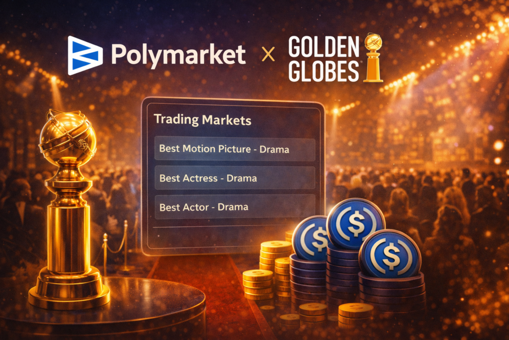 Polymarket partners with Golden Globes