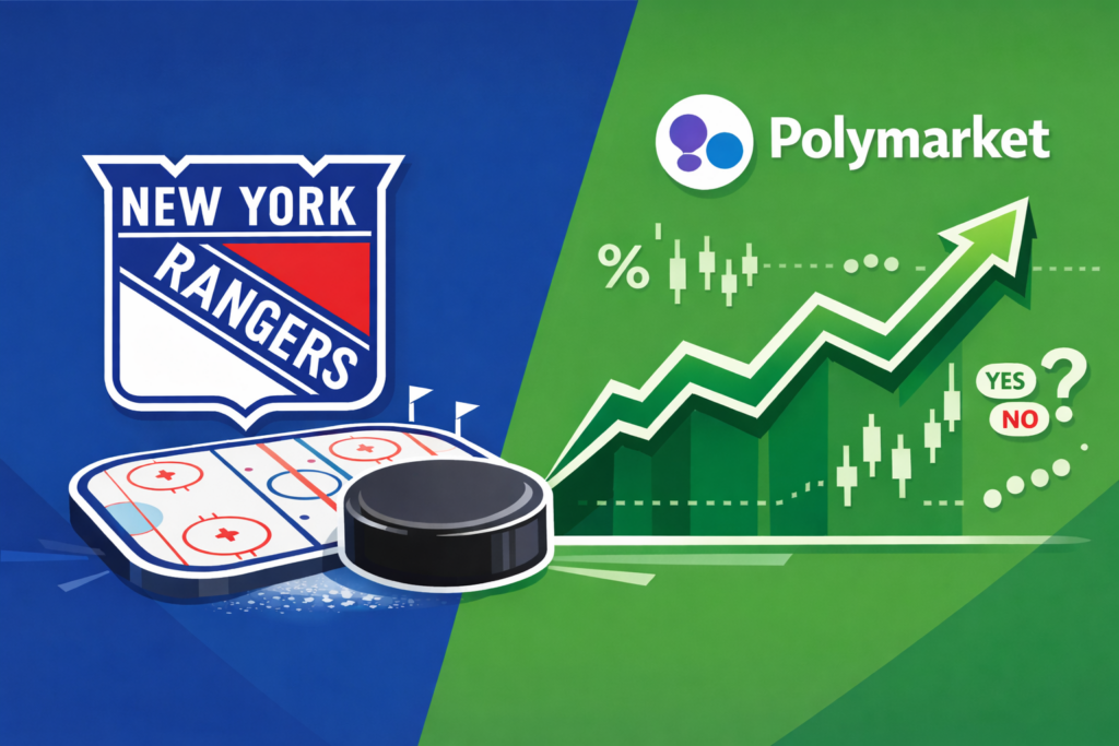 Polymarket partners with new york rangers