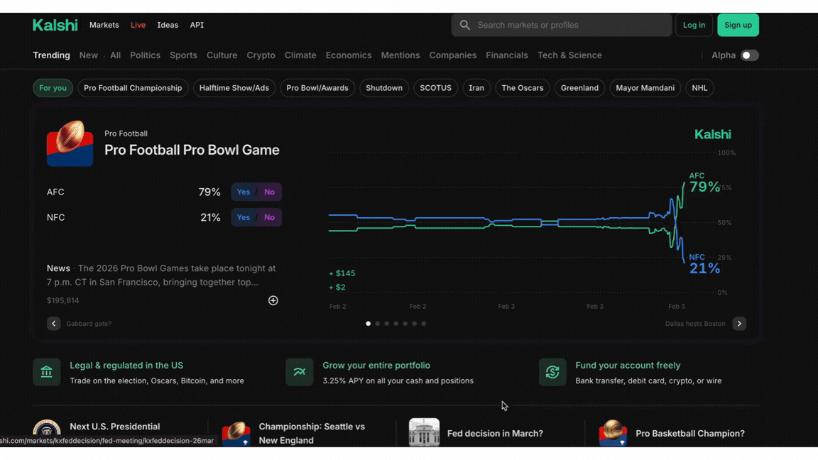 Live Prediction Market Data