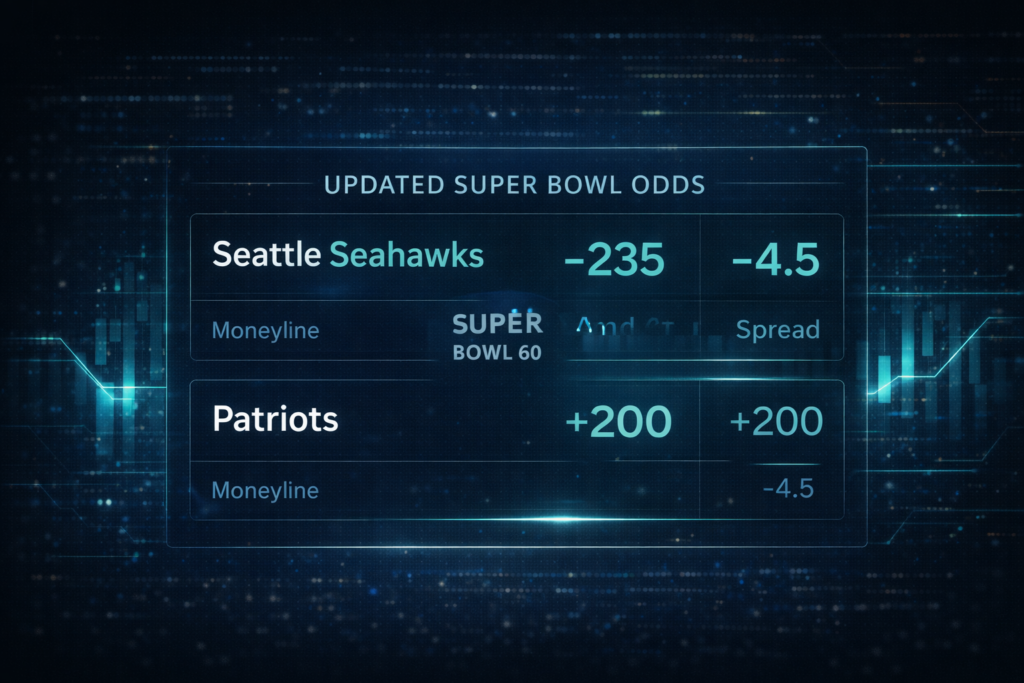 Super Bowl 60 Odds Right Now