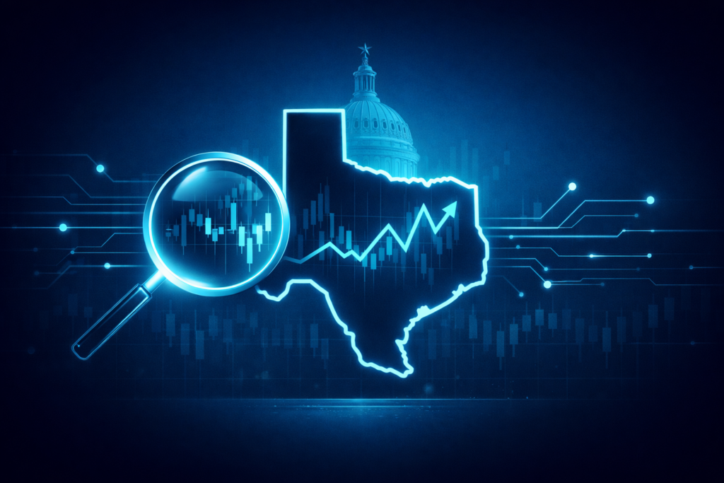 Texas flags prediction markets for 2027