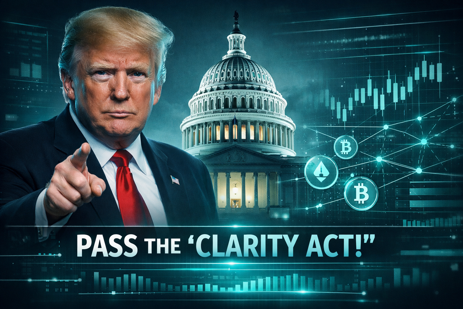 Bipartisan CLARITY proposal could let Trump defer crypto capital gains, saving millions