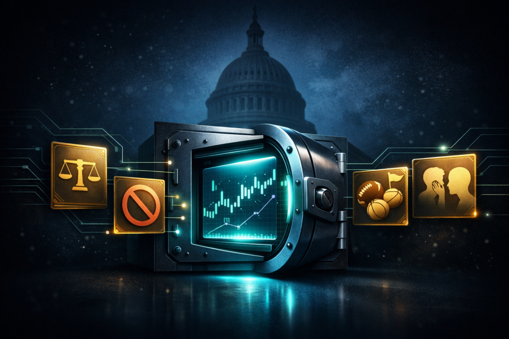 Congress is moving to tighten oversight of prediction markets, with new proposals targeting insider trading, sports contracts, and government participation