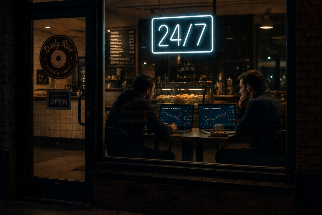 Crypto prediction markets converge on perps