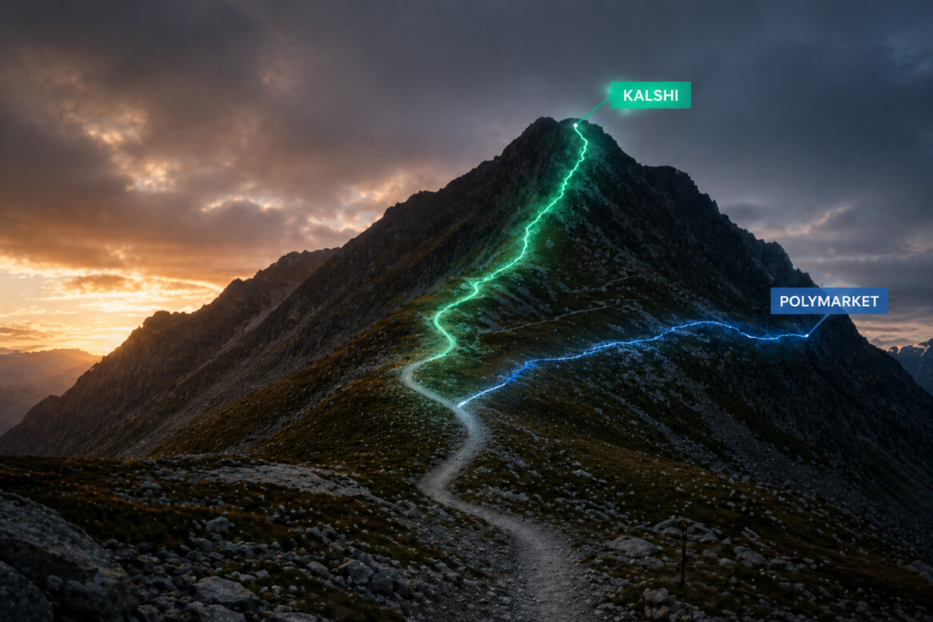 Kalshi extends lead over polymarket