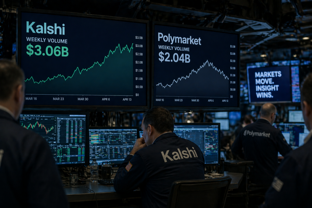Kalshi dips to 3.0B after masters in volume