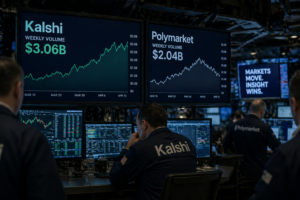 Kalshi dips to 3.0B after masters in volume