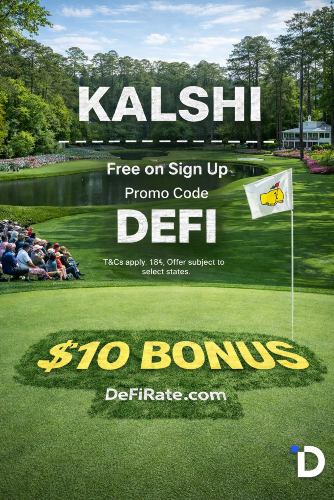 Kalshi promo code DEFI for $10 promo