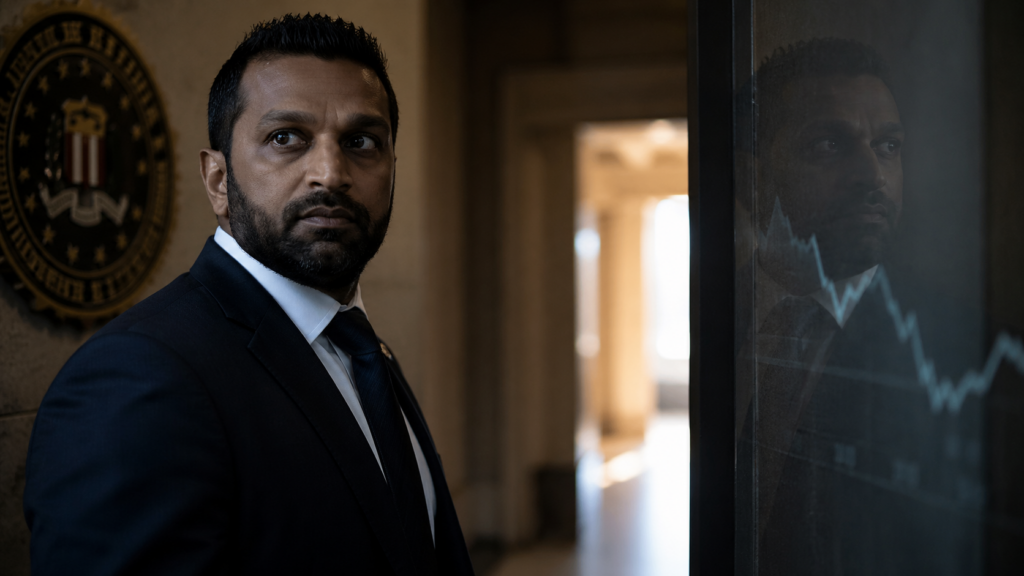 Kash Patel exit odds