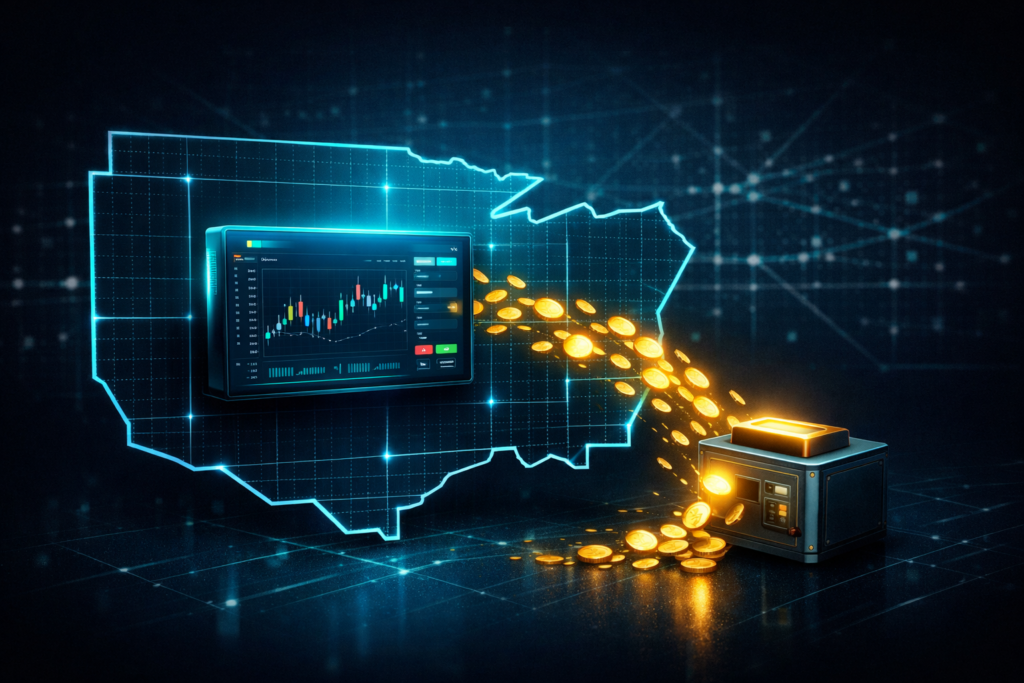 States are moving to tax prediction market platforms based on in-state user activity, even as federal regulators assert exclusive authority over how those markets operate
