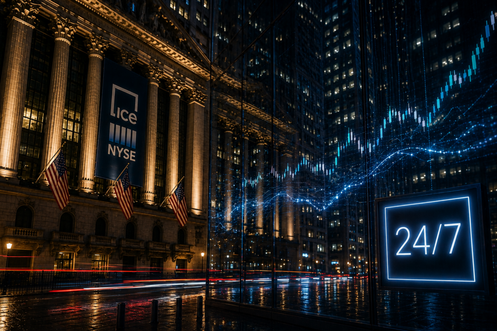 ICE earnings record polymarket integration