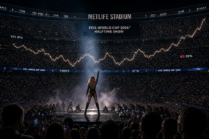 Kalshi and Polymarket list halftime show odds on World Cup