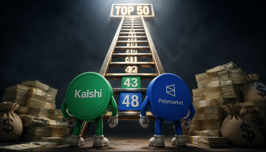 Kalshi Polymarket make top 5 disruptors
