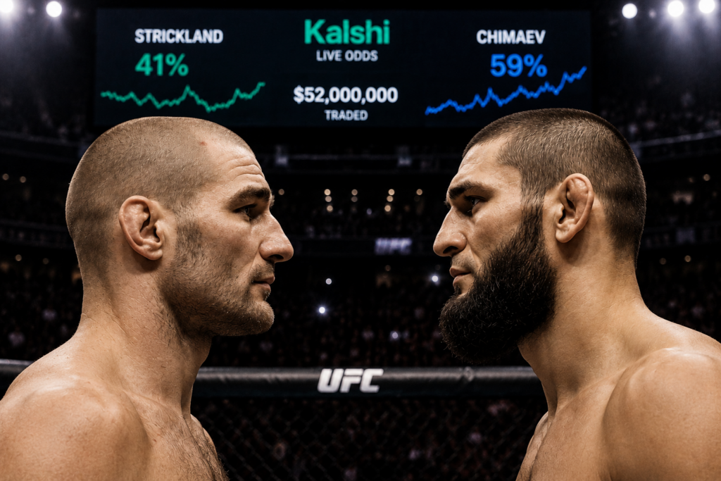 Kalshi UFC 328 Strickland Data