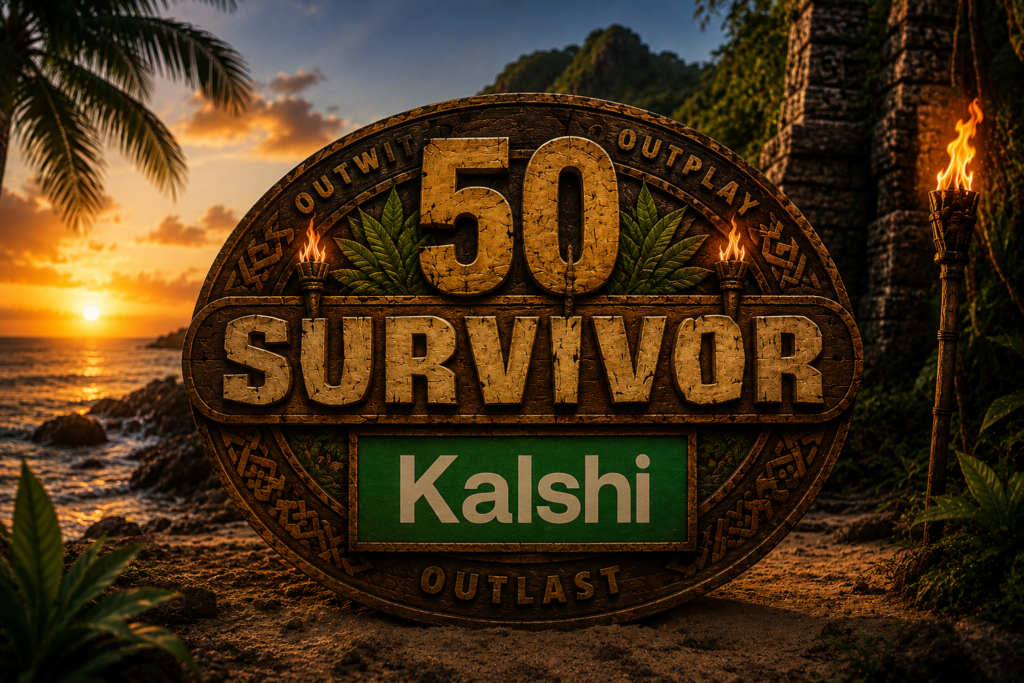 Odds on Survivor 50 with Kalshi