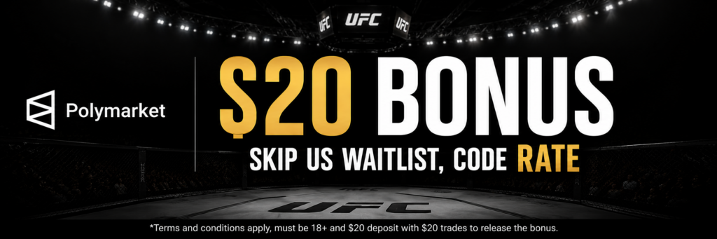 UFC 328 Polymarket bonus