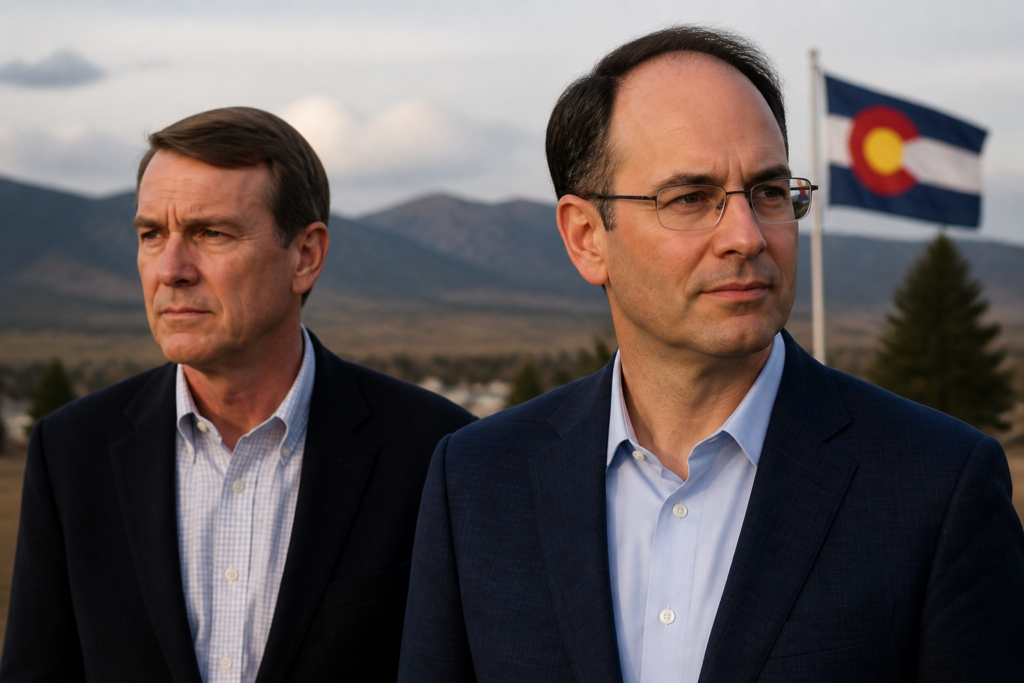 Bennet Weiser Colorado Democratic Governor primary