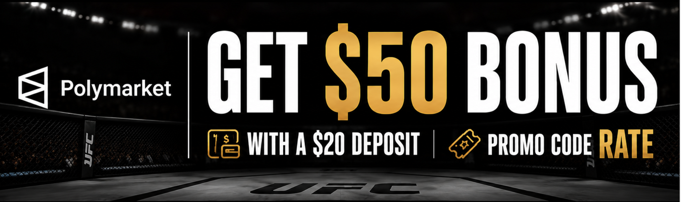 Polymarket UFC banner