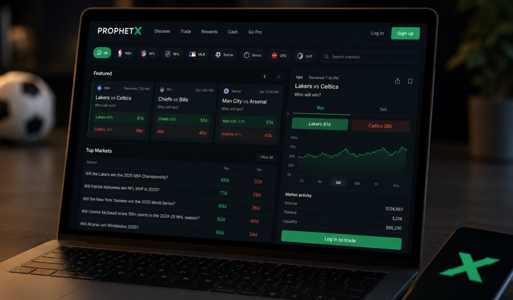 ProphetX received CFTC approval to operate a sports-focused prediction market exchange, clearing a path for the company to transition from its sweepstakes model into a federally regulated event contract platform.