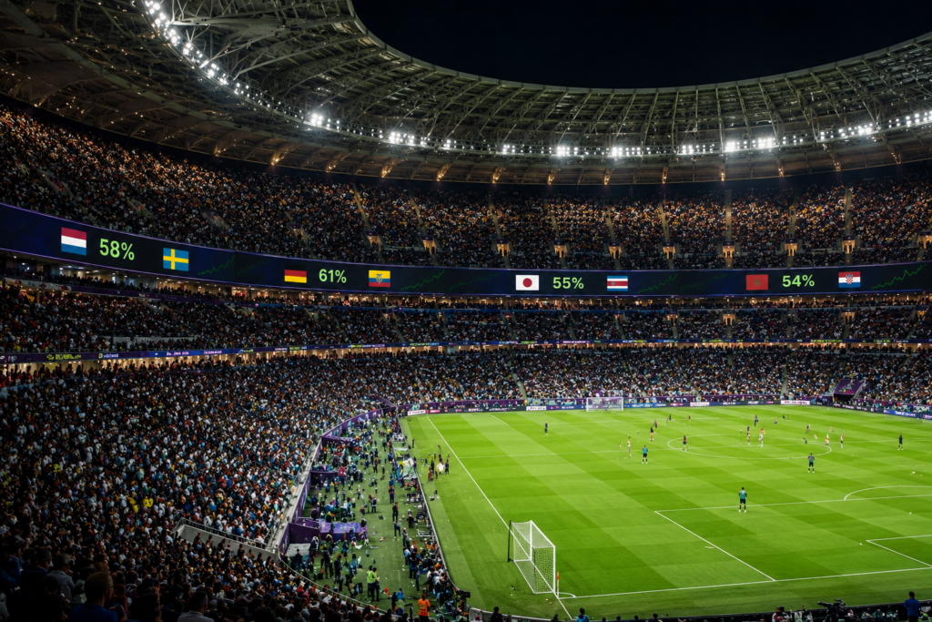 Netherlands the expected favorite for today's world cup markets