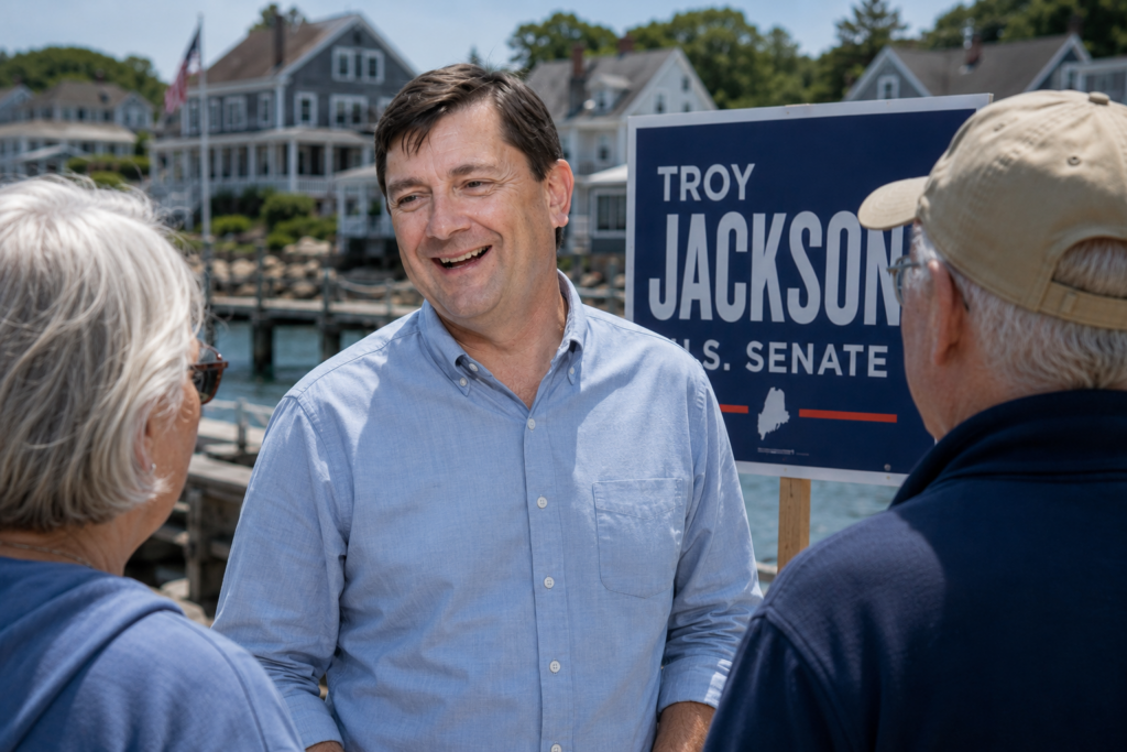 Troy Jackson prediction markets Maine Senate