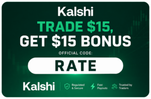 Kalshi Promo Code RATE for Sign Up Referral Bonus