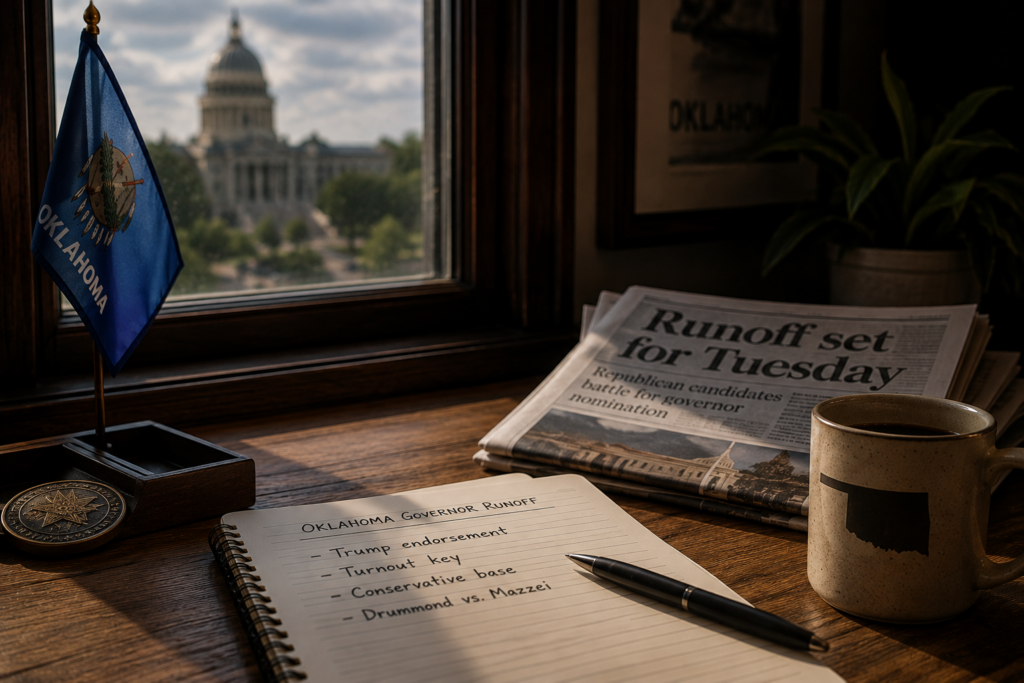 Oklahoma governor prediction markets