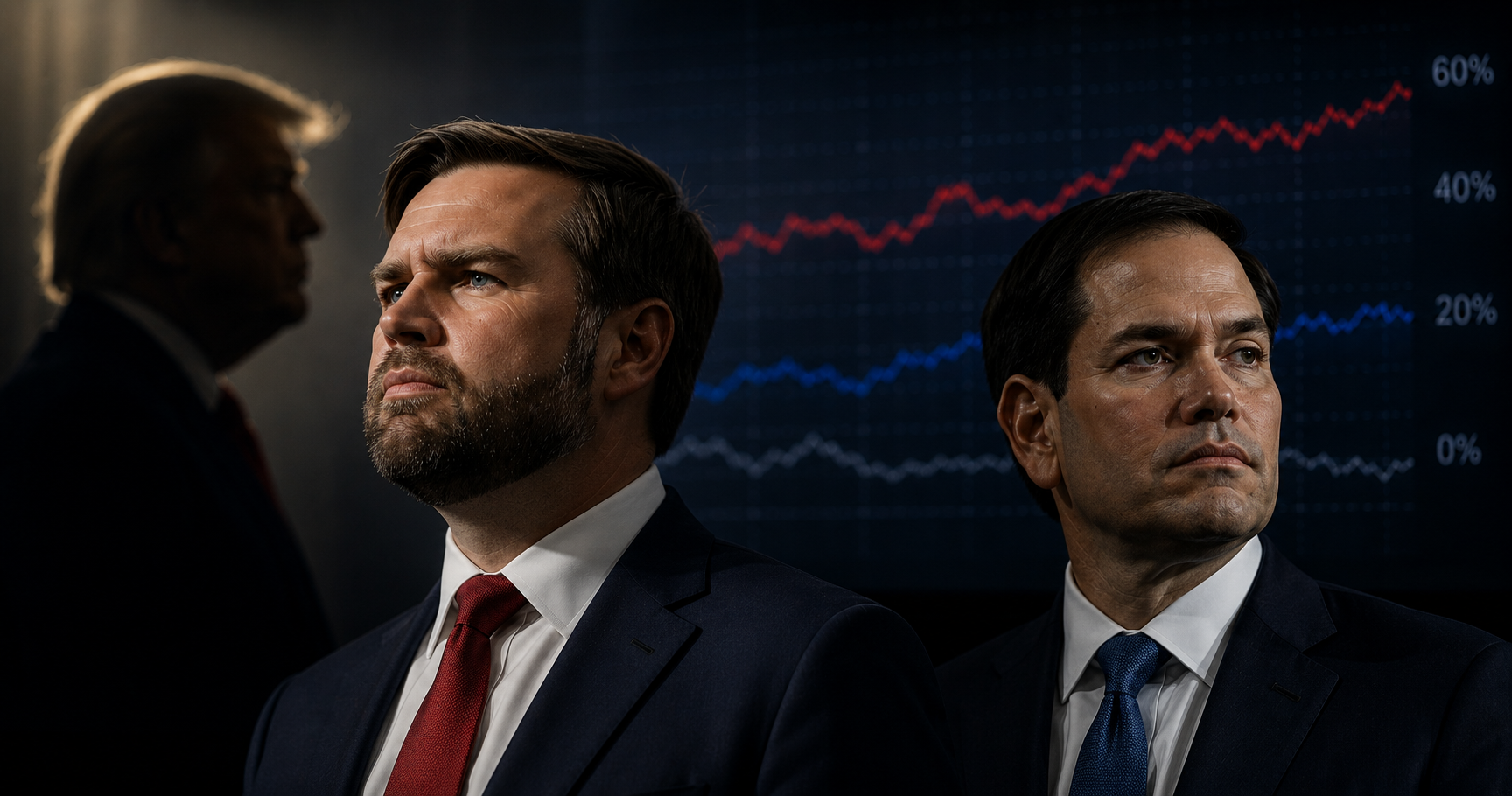 Trump’s Vance Talk Sends 2028 GOP Markets Further Toward a Two-Man Race With Rubio