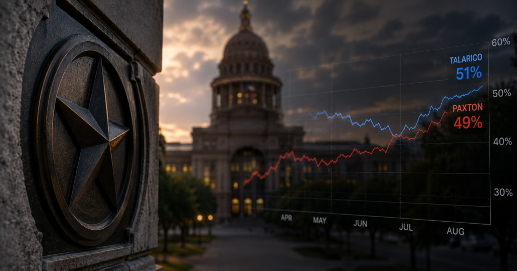 Talarico Paxton Texas Senate prediction markets