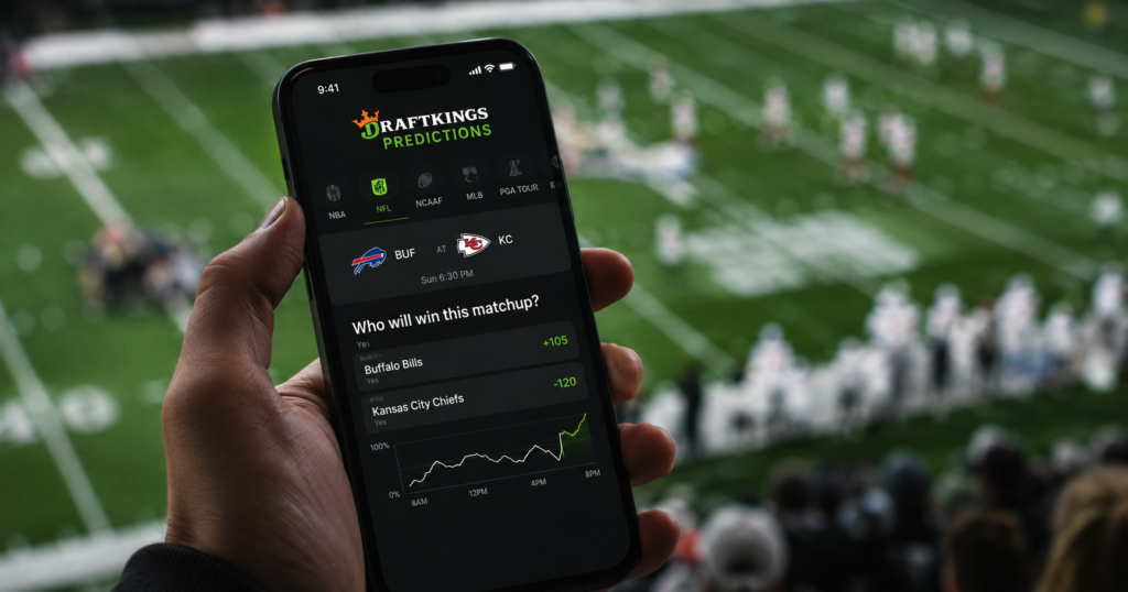DraftKings plans to shift more prediction market activity onto its proprietary DKeX exchange as Predictions customer and trading volume grows ahead of football season.